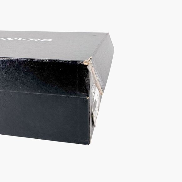 Chanel CC Platform Wedge Sandals Size 41 US 10-10.5 Beige Patent Strappy Logo - Picture 16 of 16